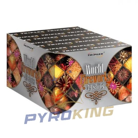 TXB687 WORLD FIREWORKS 49 s 25mm