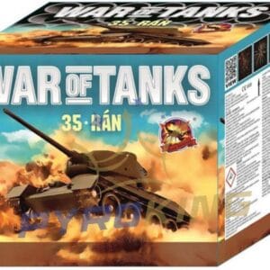 Wyrzutnia War Of Tanks CLE4055 SRPYRO 35 strzałów 36 mm