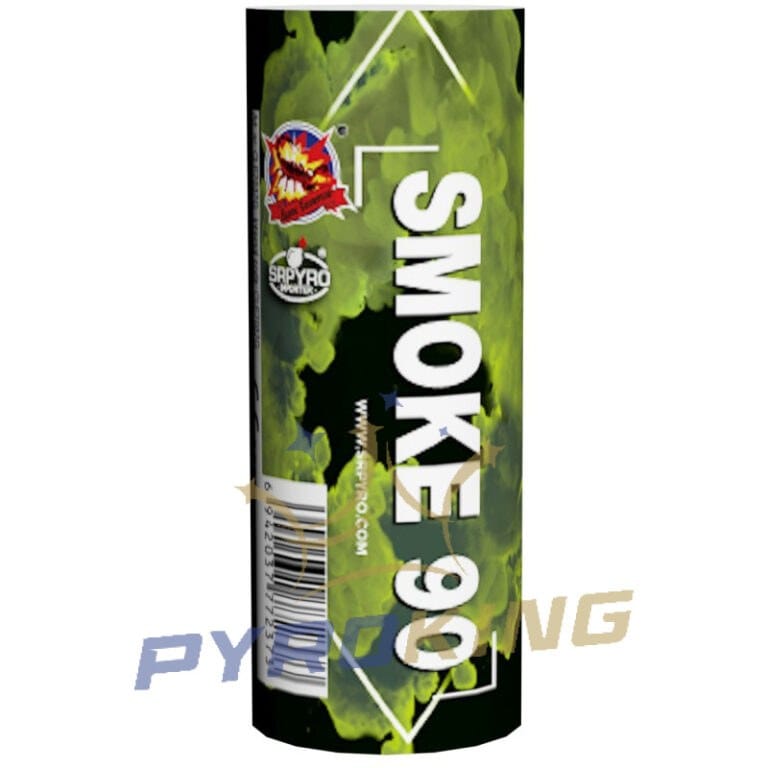 Świeca dymna zielona Smoke 90 CLE7037G SRPyro P1