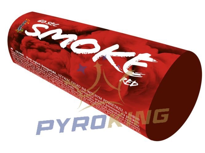 Świeca dymna czerwona Color Bum CB290R T1 60 sekund