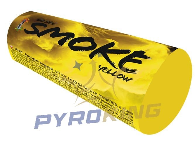 Świeca dymna żółta Color Bum CB290Y T1 60 sekund