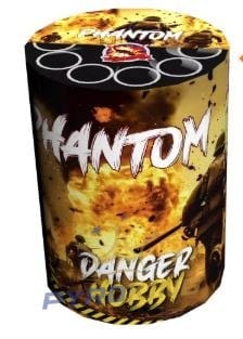 Wyrzutnia fajerwerków Phantom CLE4358 Danger Hobby, 9 strzałów kalibru 38 mm