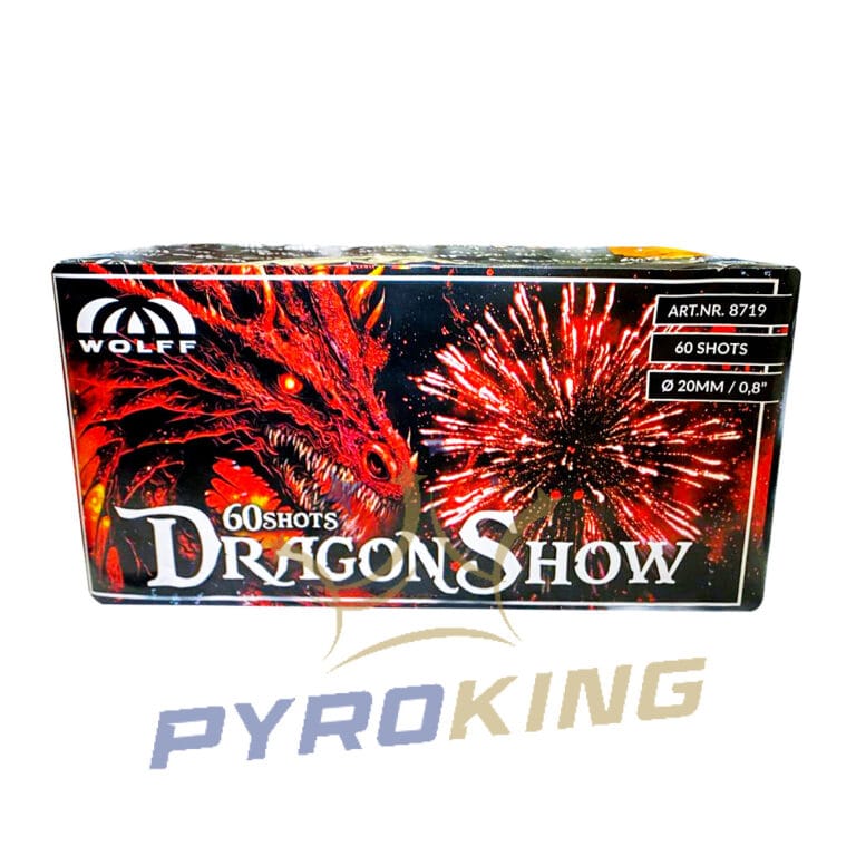 Wyrzutnia Dragon Show 60 strzałów 20 mm 8719 Wolff F2