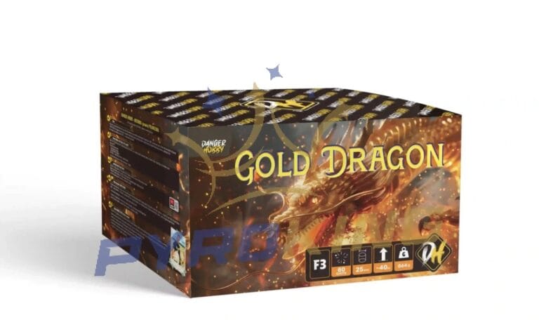 Wyrzutnia Gold Dragon 80 strzałów 25 mm PC1W8 marki Danger Hobby