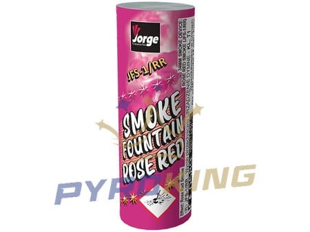 Świeca dymna różowa JFS-1/RR Smoke Fountain Jorge T1