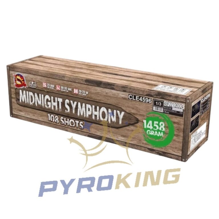 Wyrzutnia Midnight Symphony 108 strzałów 25 mm CLE4596 marki SRPyro