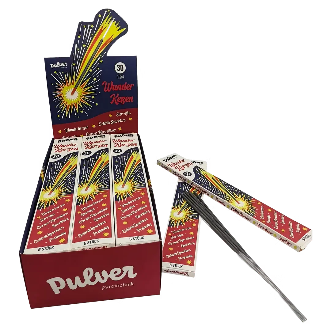 PP-J-WK-01 Pulver Wunderkerzen 30 / PP-J-WK-01 - obrazek 1