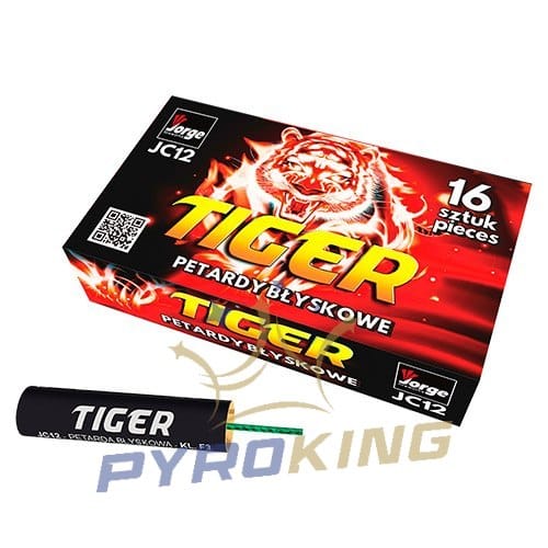 Petardy hukowo-błyskowe Tiger JC12 Jorge 16 sztuk F3