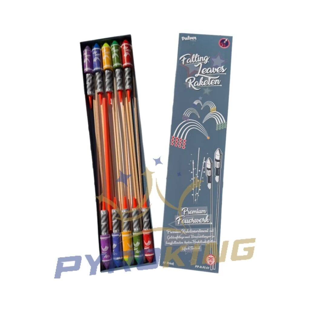 Rakiety Falling Leaves 10 szt. PP-R-FL-01 Pulver Pyrotechnik F2