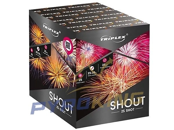 Wyrzutnia Shout TXB539 Triplex 25 strzałów kaliber 25 mm