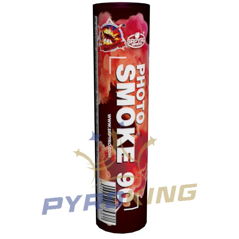 Świeca dymna czerwona Photo Smoke 90 CLE7038R SRPyro P1
