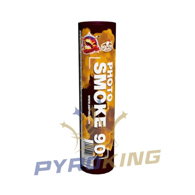 Świeca dymna pomarańczowa CLE7038O Photo Smoke 90 SRPyro Świeca dymna pomarańczowa Photo Smoke 90 CLE7038O SRPyro P1