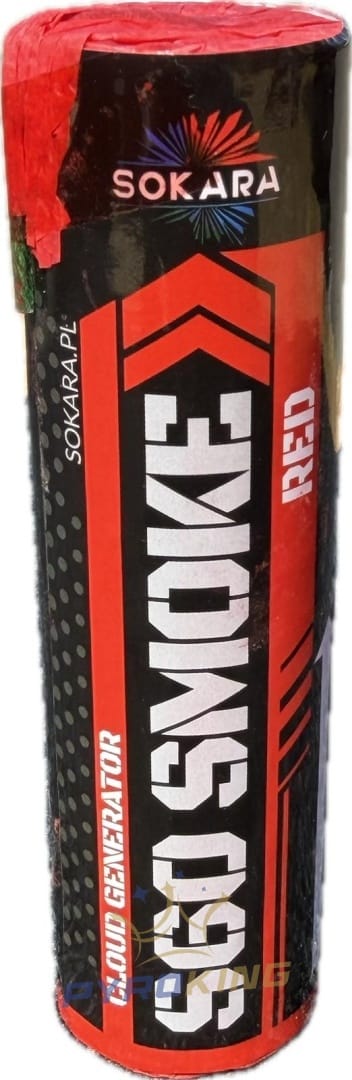 Świeca dymna czerwona S60 Smoke Sokara PC2S1R 60 sekund T1