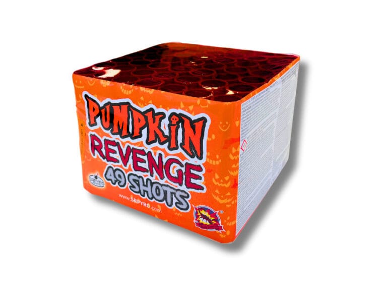 Wyrzutnia Pumpkin Revenge CLE4035PL SRPyro 49 strzałów kaliber 25 mm