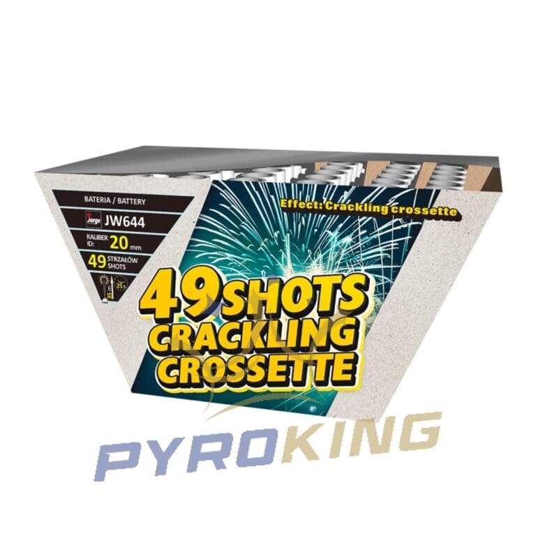 Wyrzutnia Crackling Crossette JW644 Jorge 49 strzałów kaliber 20 mm