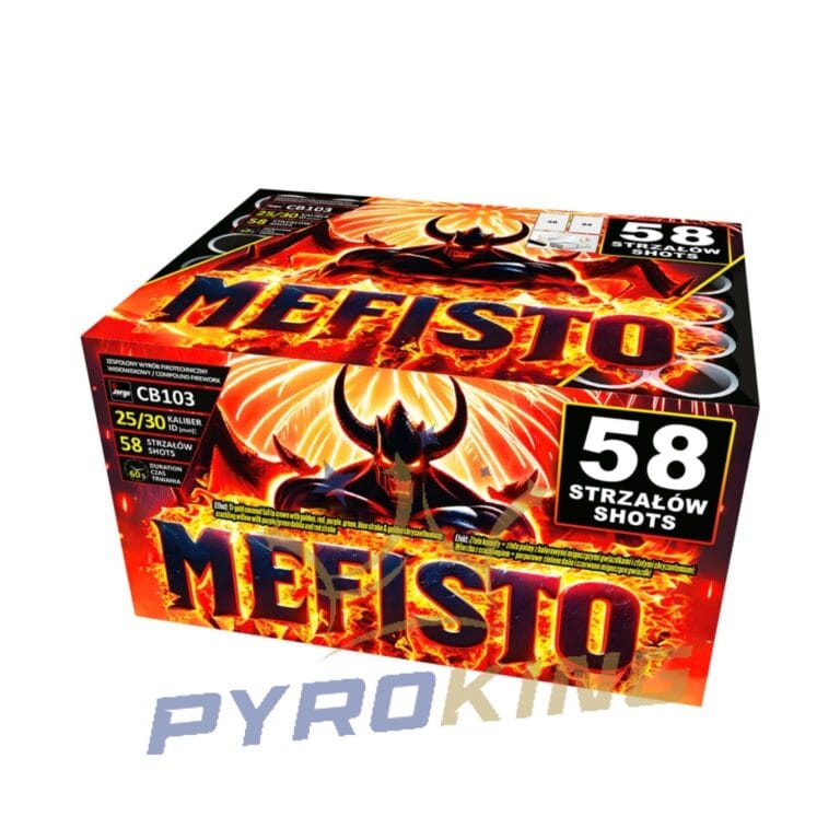 Wyrzutnia Mefisto 58 strzałów 25–30 mm CB103 marki Jorge