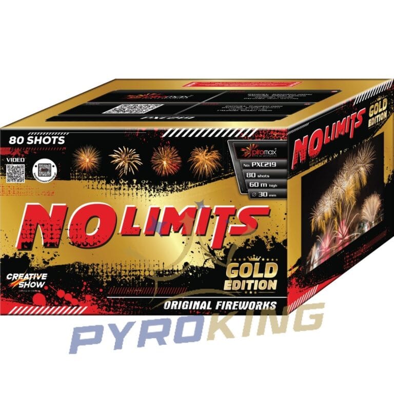 Wyrzutnia No Limits Gold PXC219 Piromax 80 strzałów 30 mm