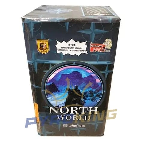 Wyrzutnia North World 25 strzałów 25 mm PMB25N Pyro Moravia
