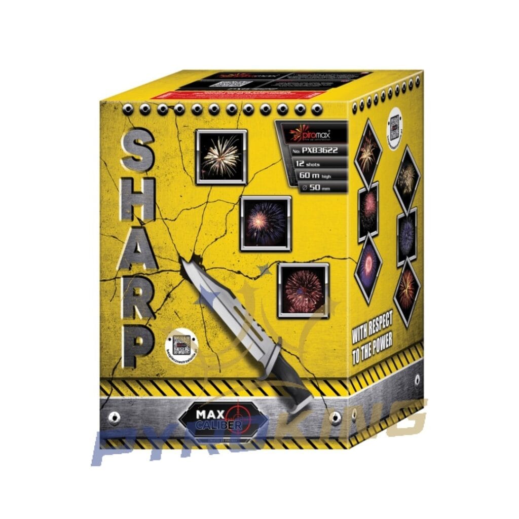 Wyrzutnia Sharp PXB3622 Piromax 12 strzałów kaliber 50 mm