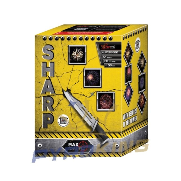 Wyrzutnia Sharp PXB3622 Piromax 12 strzałów kaliber 50 mm