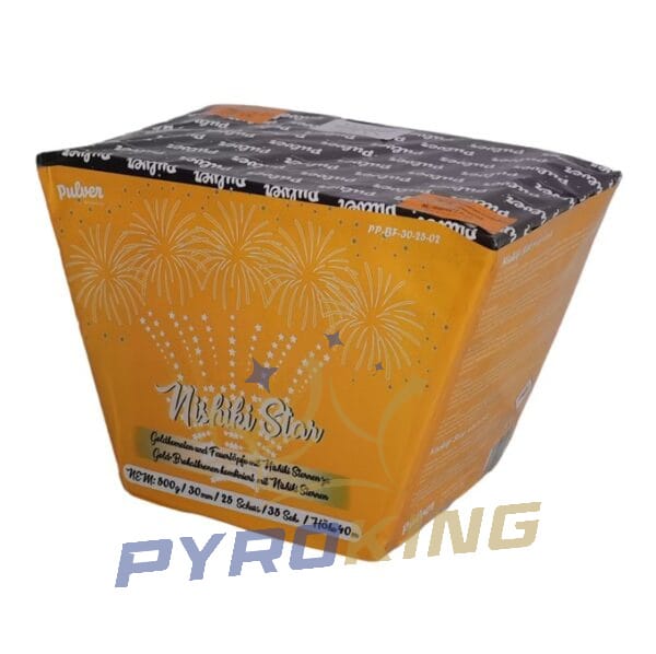Wyrzutnia fajerwerków Nishiki Star PP-BF-30-25-02 Pulver, 25 strzałów kalibru 30 mm