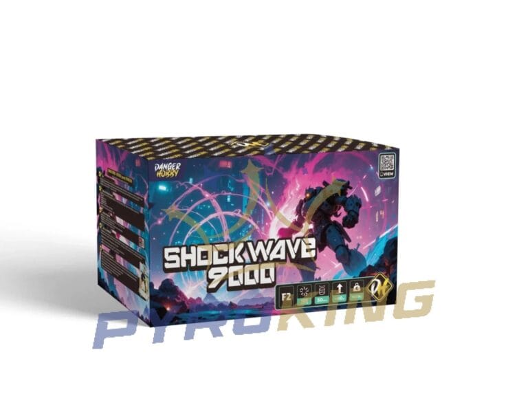 Wyrzutnia Shock Wave 9000 PC2W3 Danger Hobby 100 strzałów kaliber 30 mm