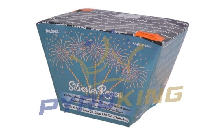 Wyrzutnia fajerwerków Silvester Regen PP-BF-30-25-01 Pulver, 25 strzałów kalibru 30 mm
