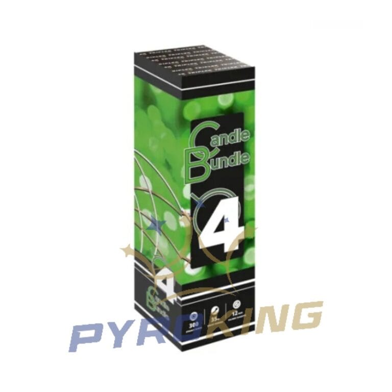 Wyrzutnia rzymskich ogni Candle Bundle 4 XC3004 Triplex 300 strzałów kaliber 12 mm