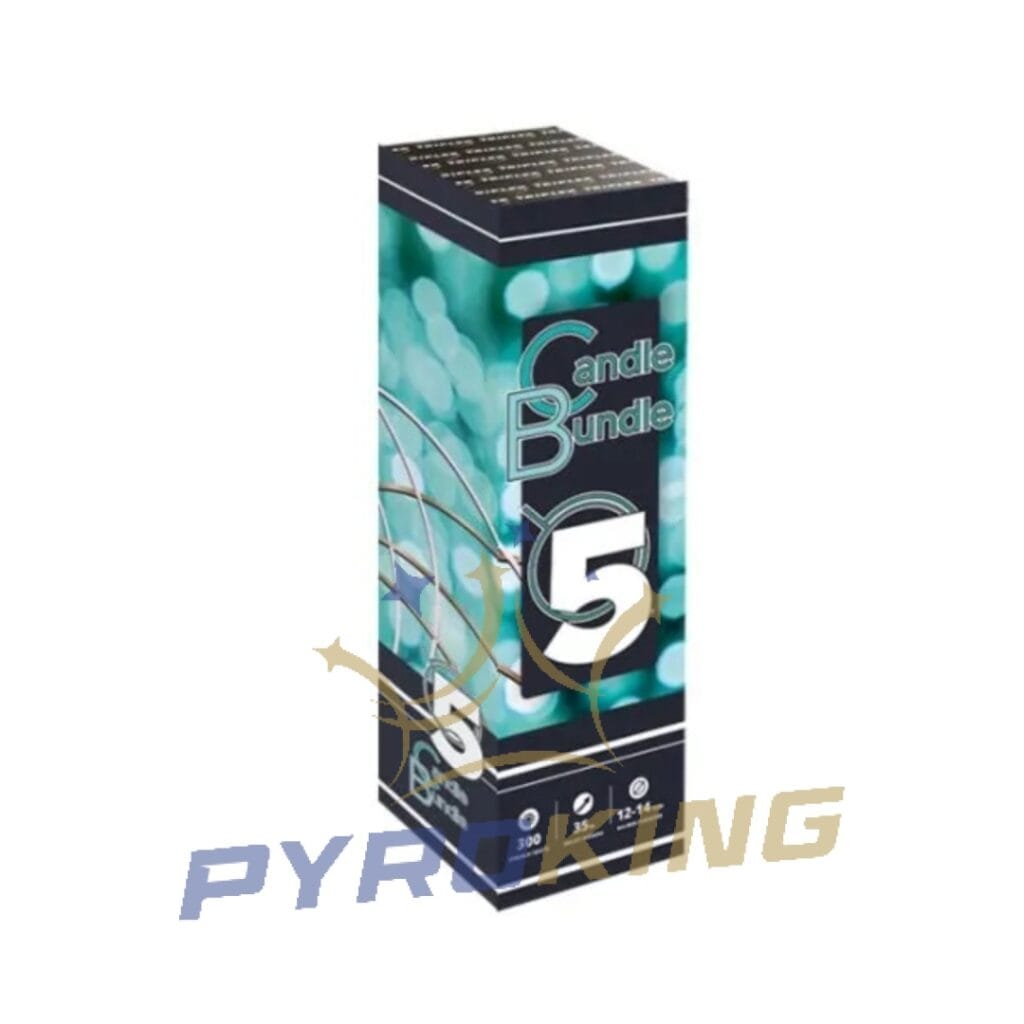 Wyrzutnia rzymskich ogni Candle Bundle 5 XC3005 Triplex 300 strzałów kaliber 12/14 mm