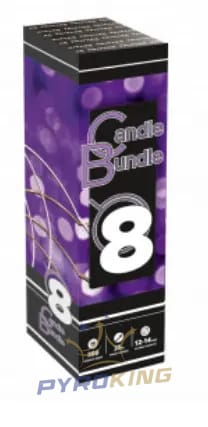 Wyrzutnia rzymskich ogni Candle Bundle 8 XC3008 Triplex, 300 strzałów kalibru 12/14 mm