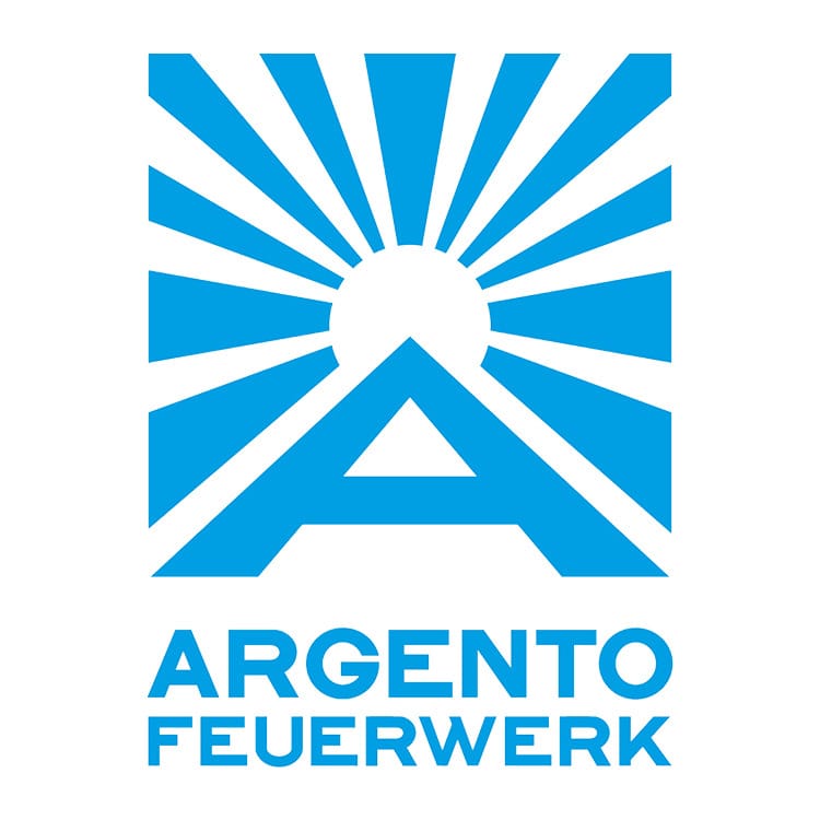 Logo Argento Feuerwerk – producent fajerwerków i pirotechniki