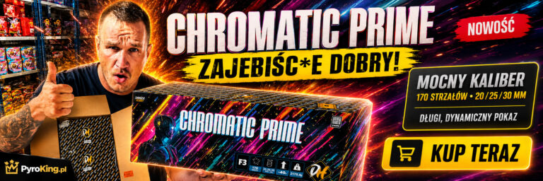 Wyrzutnia Chromatic Prime 170 strzałów, kaliber 20, 25 i 30 mm – Danger Hobby F3