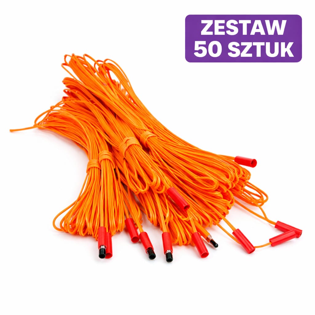 Zapalniki elektryczne pirotechniczne PC-IGN030 0,3 m zestaw 50 szt.