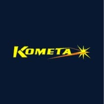 Logo Kometa – fajerwerki i wyrzutnie