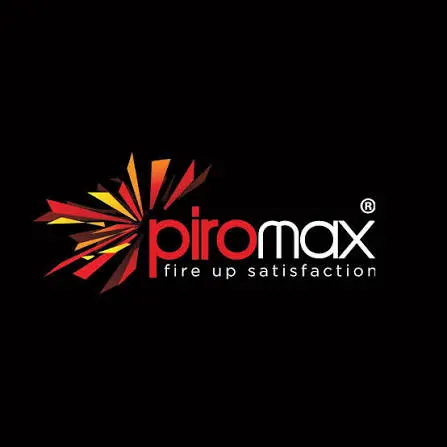 Logo Piromax – fajerwerki i wyrzutnie