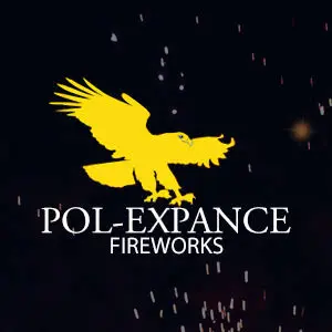Logo Pol-Expance – fajerwerki i petardy