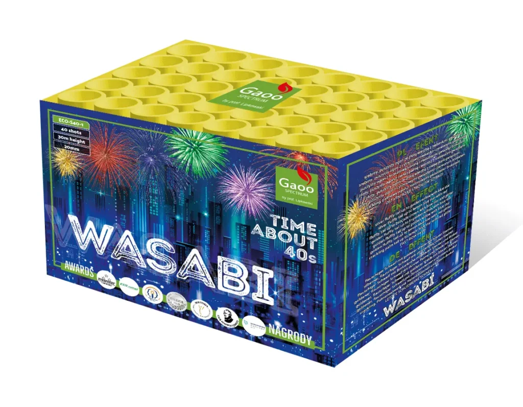 Wyrzutnia Wasabi Gaoo ECO-S40-1 40 strzałów 20 mm