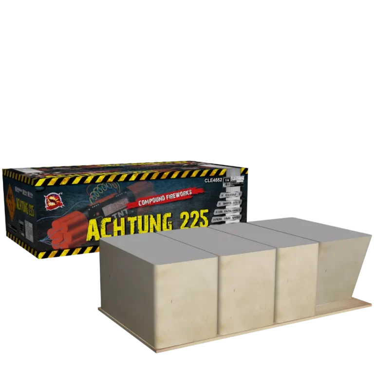 Wyrzutnia Achtung 225 strzałów 20/25/30 mm CLE4552 SRPYRO F3