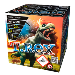 Wyrzutnia T.Rex WM8 25 strzałów 20 mm F2