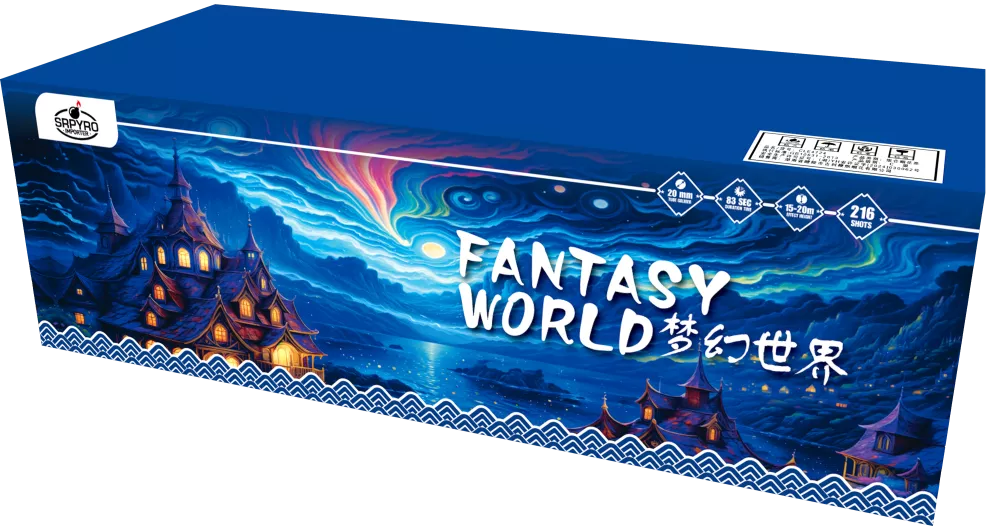 Fantasy World 216 strzałów 20 mm SRPYRO.webp Wyrzutnia Fantasy World 216 strzałów 20 mm CLE4724 SRPYRO F2