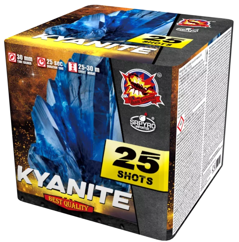 Wyrzutnia Kyanite CLE4149 SRPYRO 25 strzałów 30 mm F2