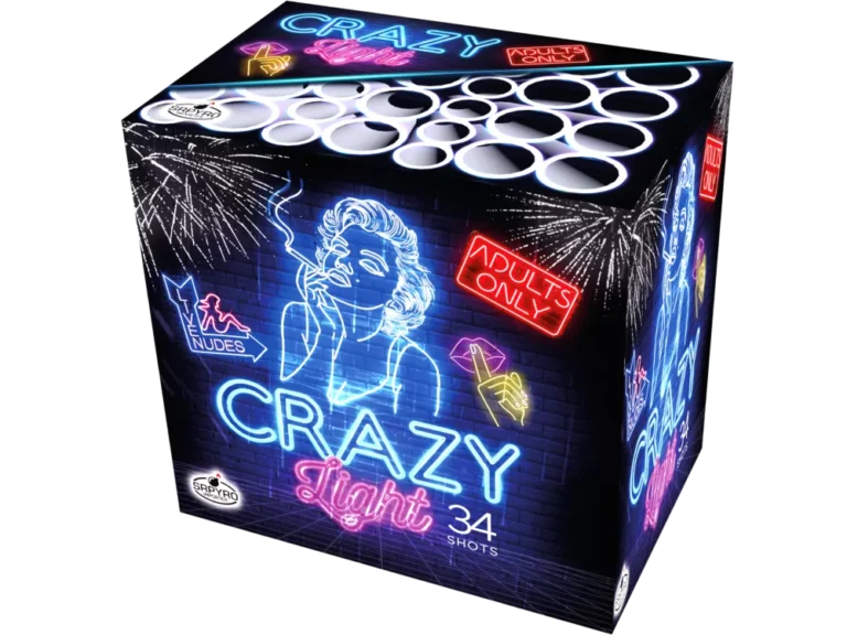 Wyrzutnia Crazy Light 34 strzały 20/30 mm CLE4430 SRPYRO F2