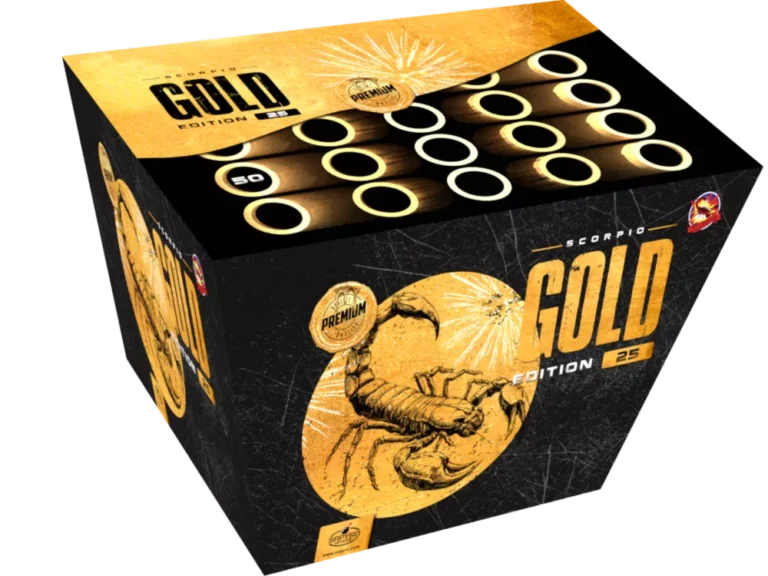 Wyrzutnia kątowa Gold Edition Scorpio 25 strzałów 50 mm CLE4170 SRPYRO F3