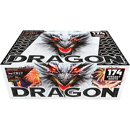 Zestaw wyrzutni Dragon Jorge w białym kartonie z grafiką smoczych głów i napisem Dragon